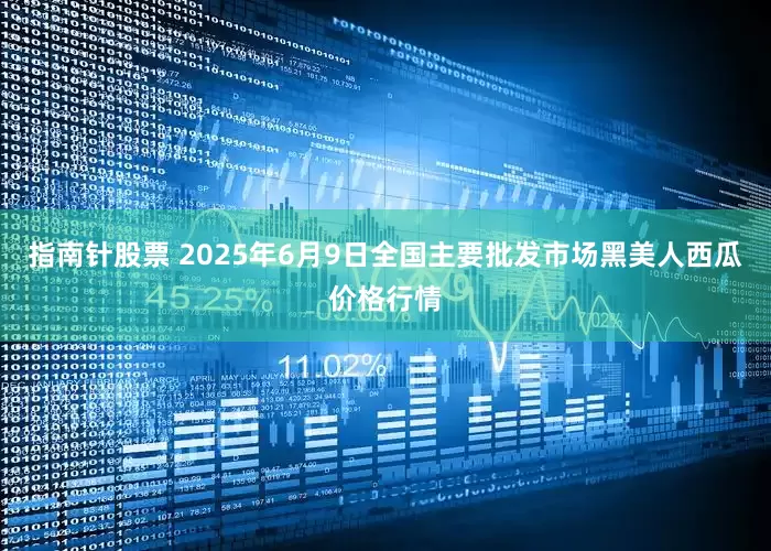 指南针股票 2025年6月9日全国主要批发市场黑美人西瓜价格行情